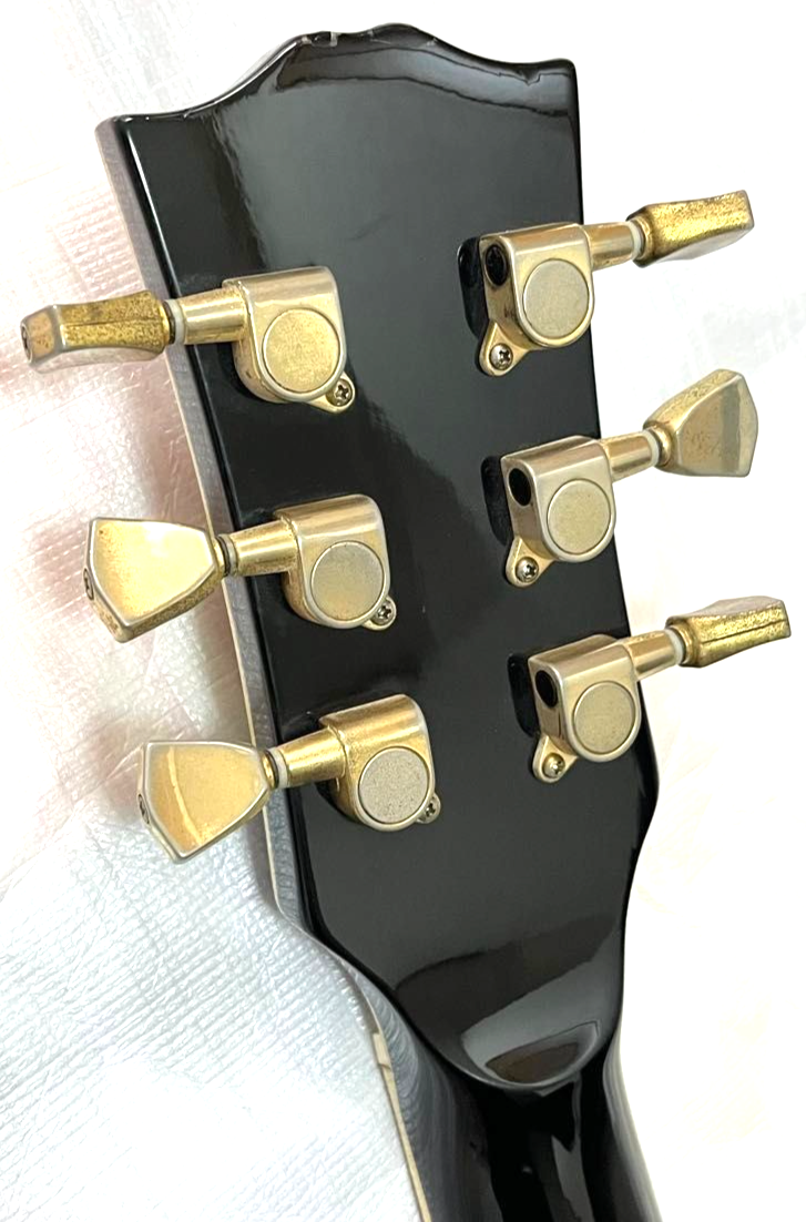 Edwards by ESP Mini Size Les Paul Custom Guitar Black Speaker