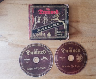 The Damned - Black is the night Do-CD, PUNK, Definitive Anthology