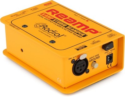 Radial X-Amp 1-in 2-out Active Re-Amping Device (3-pack) Bundle