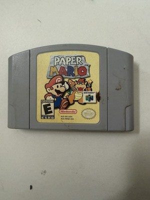 Paper Mario Nintendo 64 Authentic Cartridge