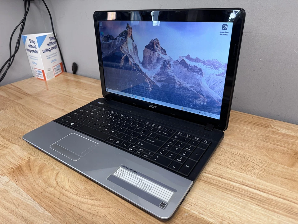 Portátil Acer Aspire E1-521 15.6" AMD E, 128GB SSD, 4GB RAM, W10 Foto 3 de 4
