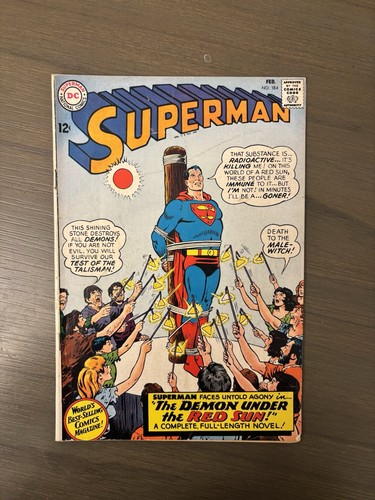 Superman #184 DC Comics 1966 