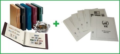 Lindner 600 00 1124V United Nations New York UNO Presentation Album 2000 2012