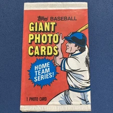 1981 TOPPS GIANT PHOTO BASEBALL-SINGLE PACK