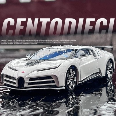 1:32 Bugatti Centodieci Diecast Alloy Sports Car Model with Sound & Light