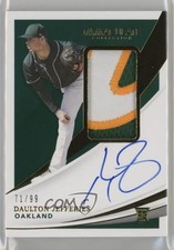 2021 Panini Immaculate Rookie 71/99 Daulton Jefferies #164 Patch Auto 0c2