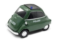 Welly Bmw Isetta Polizei GrüN MaßStab 1:34 1:39 4,5 Zoll Diecast Auto In Box