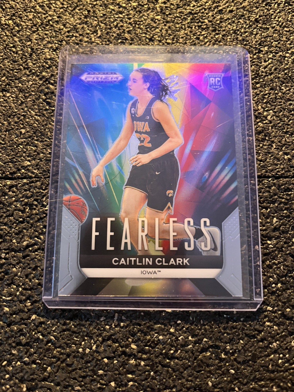 2024 Panini Prizm Draft Picks - Fearless Caitlin Clark #24 (RC) Rookie !!!