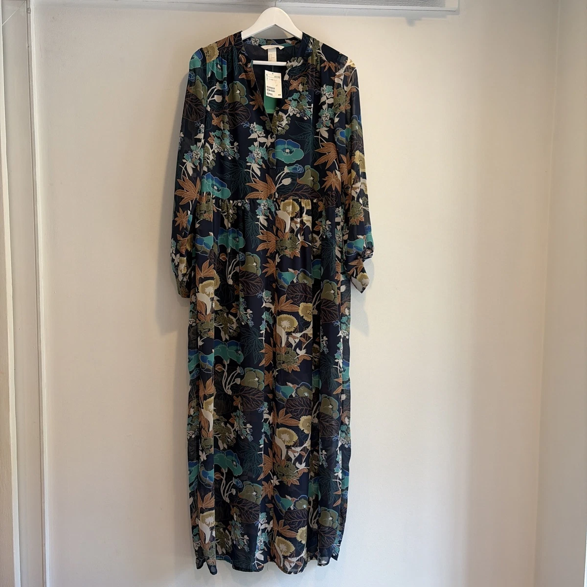 H&M Chiffon Maxi Dresses for Women