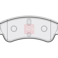 Peugeot 207 Wa Wc 2006-2015 BremsbeläGe Vorne (R90) PAD1198
