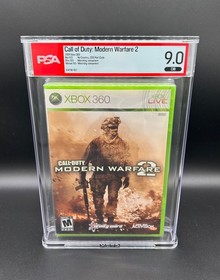 Call of Duty Modern Warfare 2 [206 Code] (Xbox 360) PSA 9.0 CIB Graded 1st Print