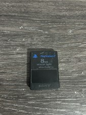 Authentic PS2 Original Playstation 2 8MB Memory Card SCPH-10020 