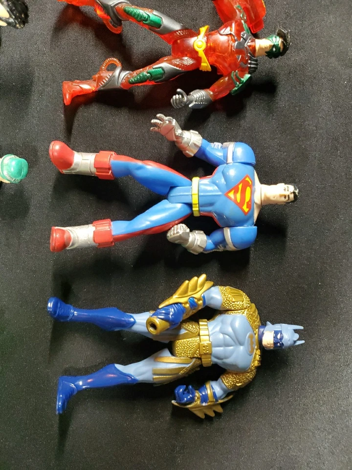 Batman Knight Force Ninjas 1998 Kenner Loose Riddler Joker Batman Superman ** Foto 4 de 4