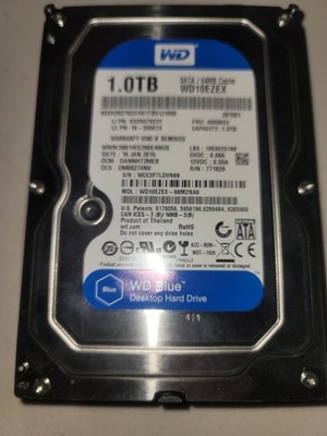 Western Digital Blue (7200RPM, 3.5'', SATA III, 1TB Internal Enterprise Drive 