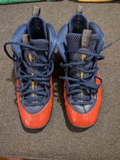 Nike Air Little Posite One Orange/Black 644791-603 6.5Y Youth -