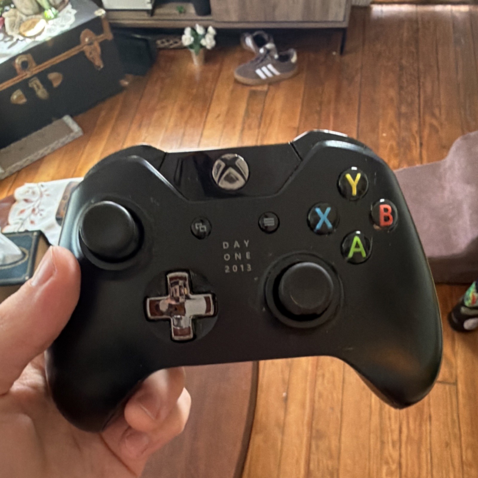 Microsoft Xbox One Day One 2013 Wireless Controller Black Ergonomic For Xbox One