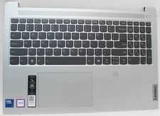 5CB1L11358 Lenovo Palmrest Top Cover US KB Cloud Grey IdeaPad Slim 5 Grade A