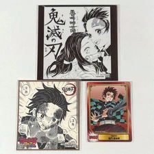 Demon Slayer Shikishi Comic Vol 5 Animate Bonus Tanjiro Nezuko