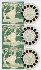 World Wide Bible Pictures 14 Scene View-Master Reels Lesson 1 Not 3-D Non-Stereo