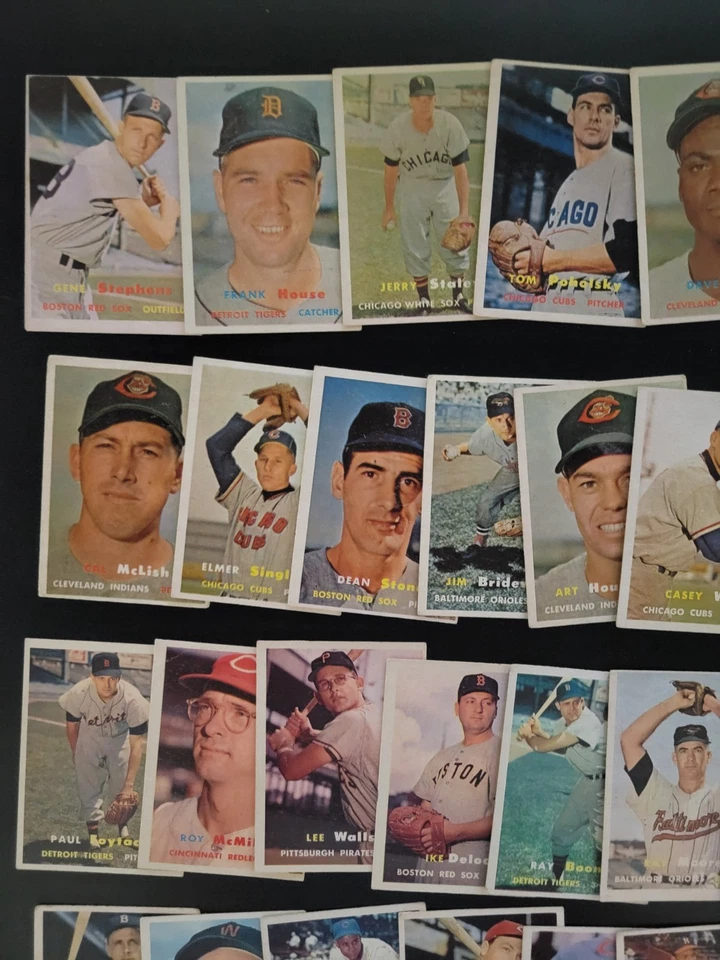 1957 Topps Baseball Lot - 43 Cards - Ray Boone | Bob Lennon | More! - Image 2 of 4