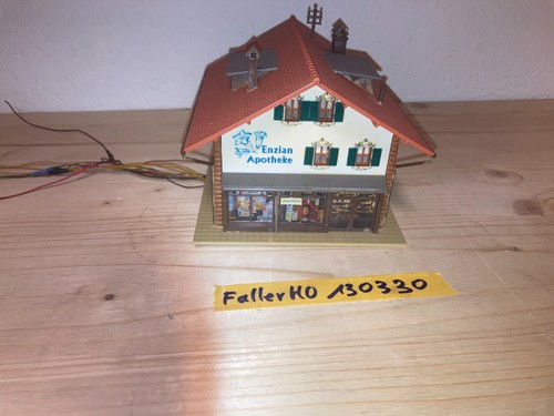 Faller H0 - 130330 - Farmacia genciana - Allgäu / Alpes - construido - buen estado | Condition: Gebraucht