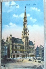 DR Feldpostkarte Brüssel 1914