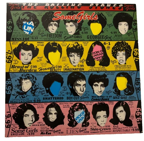 Rolling Stones Some Girls COC39108 Stereo Version 2 Vintage 1978 LP Vinyl NM