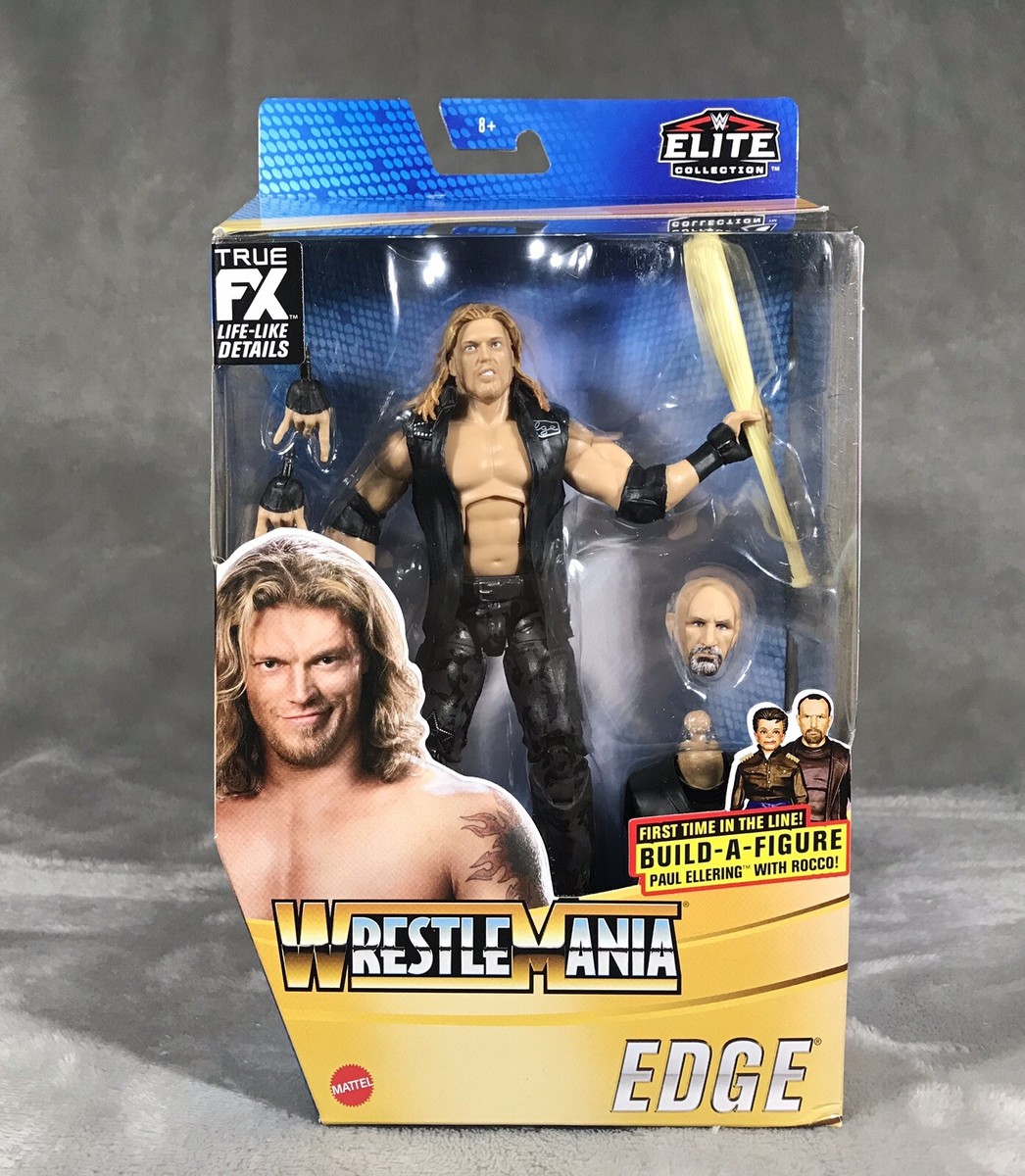 Figura WWE Summerslam Elite Collection Edge: Action Figure Deluxe Con Cintura Campione - 4