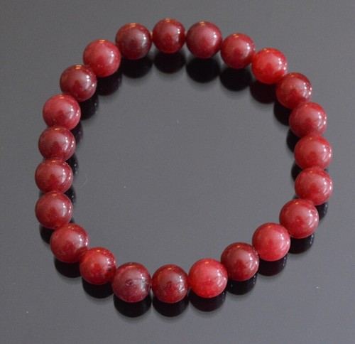 Edelstein Armband Kugel Natur Stein Bayern  Armbänder 8 mm Steinarmband 19 cm - Bild 61 von 112