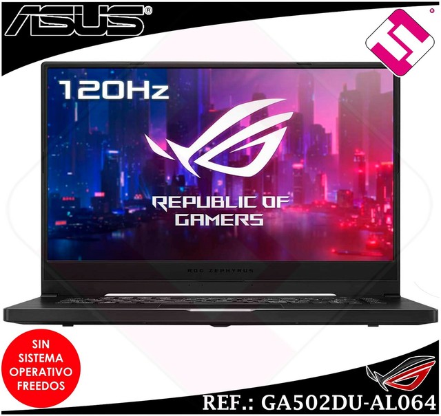 Portatil Gaming ASUS Sephyrus AMD Ryzen 7 3750h 16GB 512gb Gtx1660ti Maletín  | Compra online en eBay