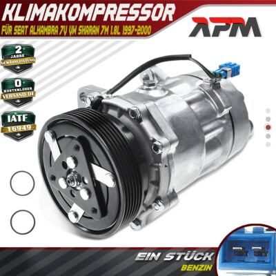 Klimakompressor für VW Sharan 7M6 7M8 7M9 Seat Alhambra 7V8 7V9 bj.1997-2000