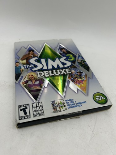 The Sims 3 Deluxe PC Windows & Mac Compatible Game Complete 2010 Ambitions #o - Picture 8 of 8
