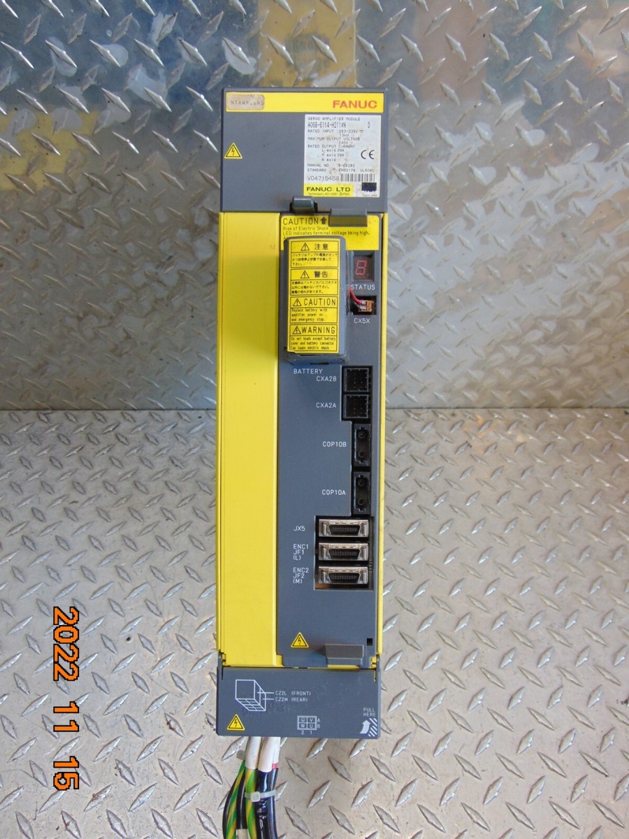 FANUC A06B-6114-H211 #N SER D SERVO AMPLIFIER MODULE see