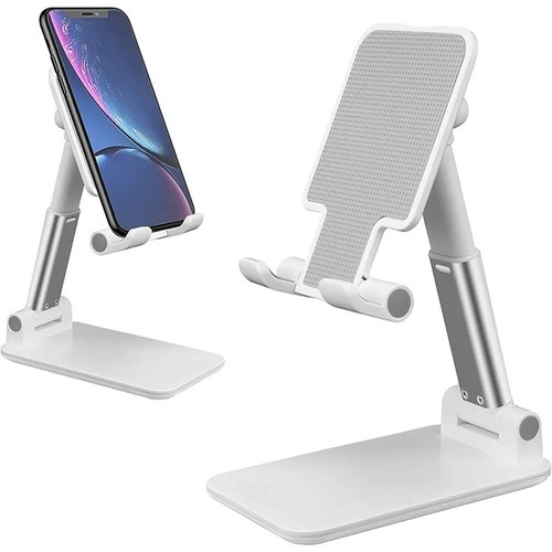 Cell Phone Stand Tablet Stand Angle Adjustable Cell Phone Holder with Silicone - Picture 2 of 7