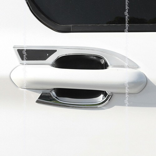 For Ford Explorer 2020-2022 Chrome Exterior Car Door Handle&Door Bowl Trim Cover - Picture 2 of 8