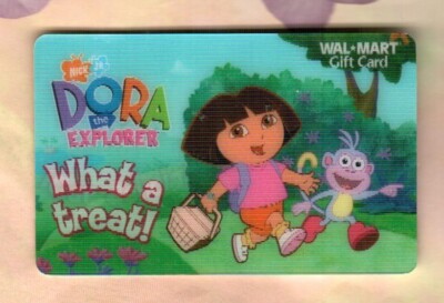 WALMART Dora the Explorer, What a Treat ( 2005 ) Lenticular Gift