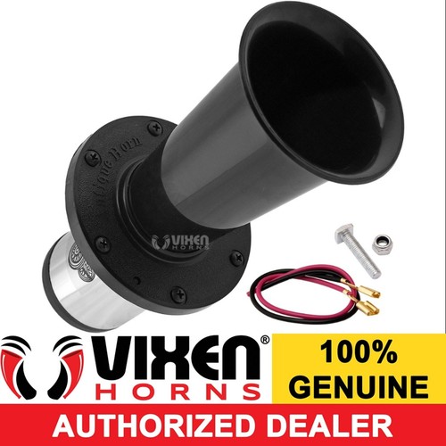 LOUD AHOOGA/OOGA ANTIQUE CLASSIC OLD CAR/TRUCK AIR HORN 12V BLACK