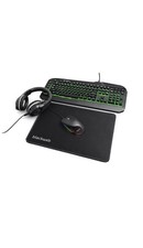 Blackweb Gaming Starter Kit w/ Keyboard Mouse Mousepad  Headset - Ergonomic GA