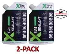 XTIRE Motorcycle Tire Sealant - 8 FL OZ each. [2-pack]