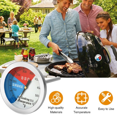 2" Temperature Thermometer Gauge | Barbecue BBQ Grill Smoker Pit Thermostat 4-20 - 第 8/15 張圖片