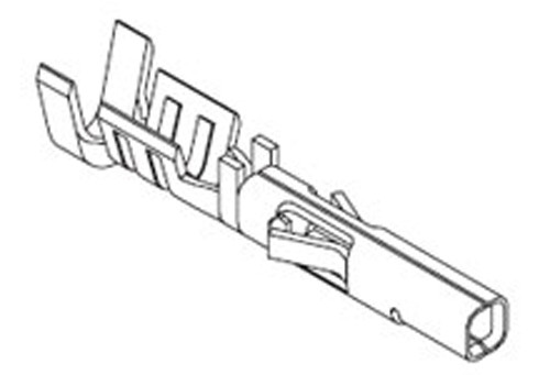 Qty of 4 Molex 43030-0001 Female Micro-Fit Crimp Terminals Pins For 20-24 AWG - Picture 1 of 1