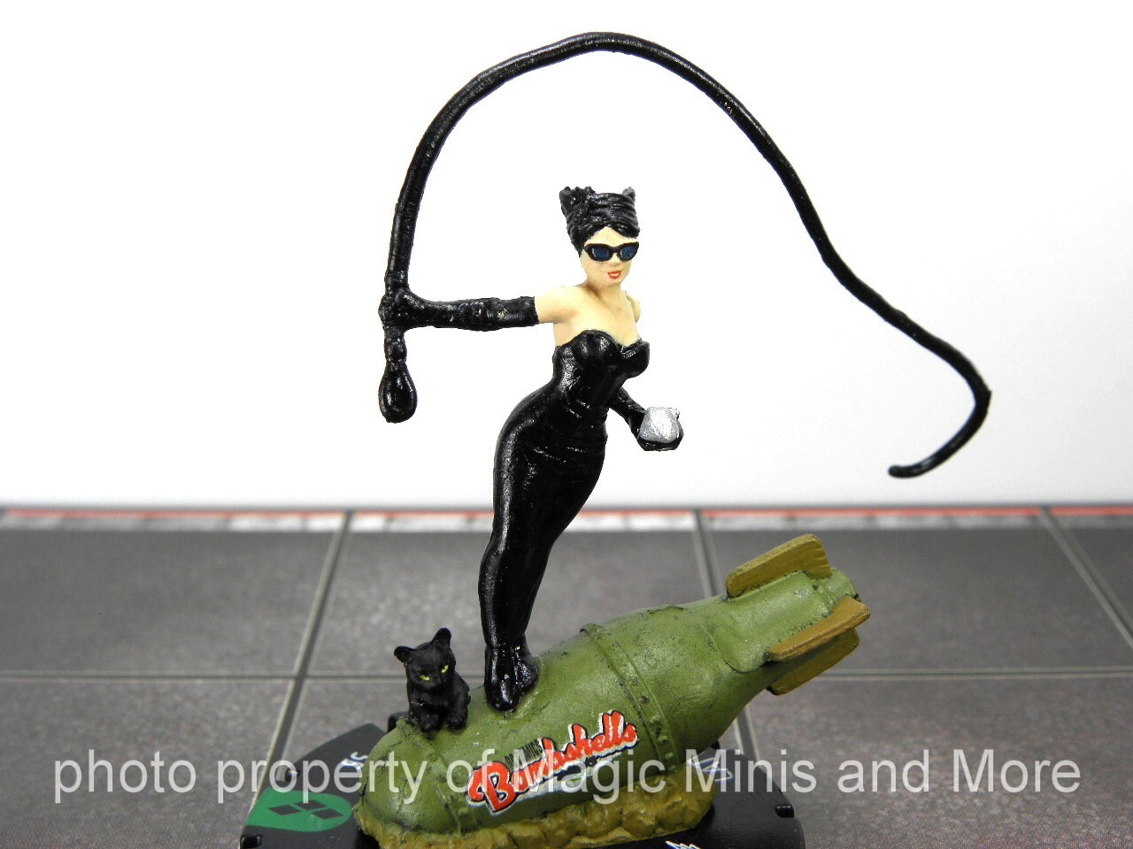 Harley Quinn Gotham Girls ~ CATWOMAN #020 HeroClix black cat mini #20 Bombshell