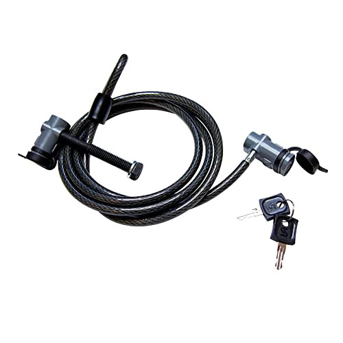 Saris Bicycle Rack Accessory Bike Locking Cable and Hitch Tite Combo Black One S