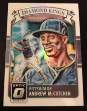 2016 Panini Donruss Optic Diamond Kings Holo Andrew McCutchen #22 Pirates Phils