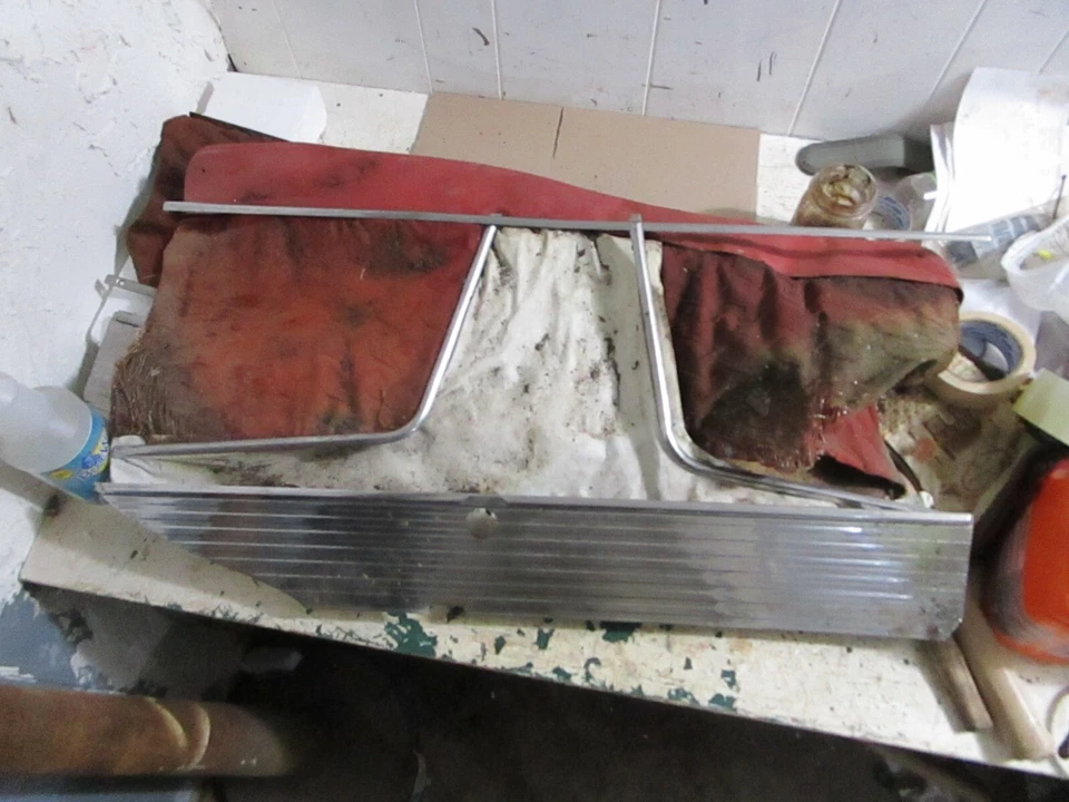 1955 Mercury Montclair интерьер 4 двери внутри двери отделка из нержавеющей стали полный комплект - Изображение 4 из 4