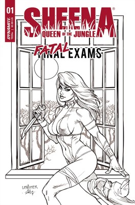 Sheena Queen Of Jungle #1 G 1:10 Joseph Michael Linsner Line Ar Variant (09/06/2