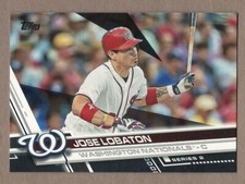 JOSE LOBATON 2017 Topps BLACK Parallel Card #651 #33/66 Nationals Foil