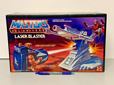 Masters of the Universe MOTU Beam-Blaster & Artilleray MATTEL SPAIN 1988 - NIB