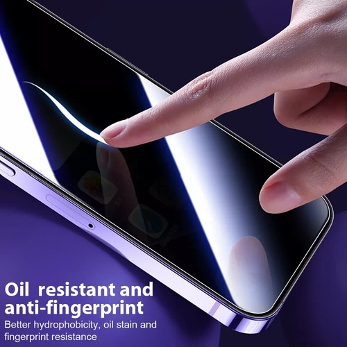 2x iPhone 16 15 Pro Max 14 13 12 11 Plus Verre Trempé Confidentialité Protecteur d'écran - Photo 6 sur 12
