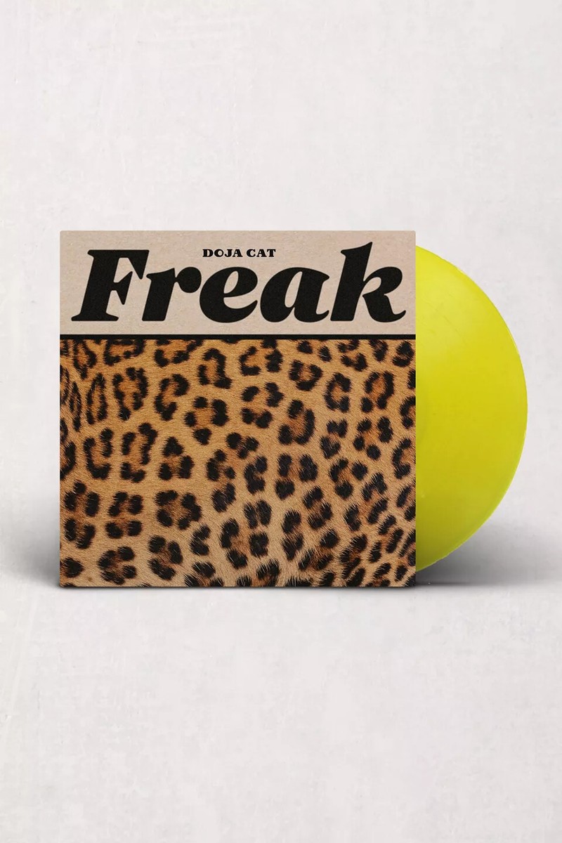 DOJA CAT FREAK VINYL NEW! EXCLUSIVE LIMITED TRANSLUCENT YELLOW